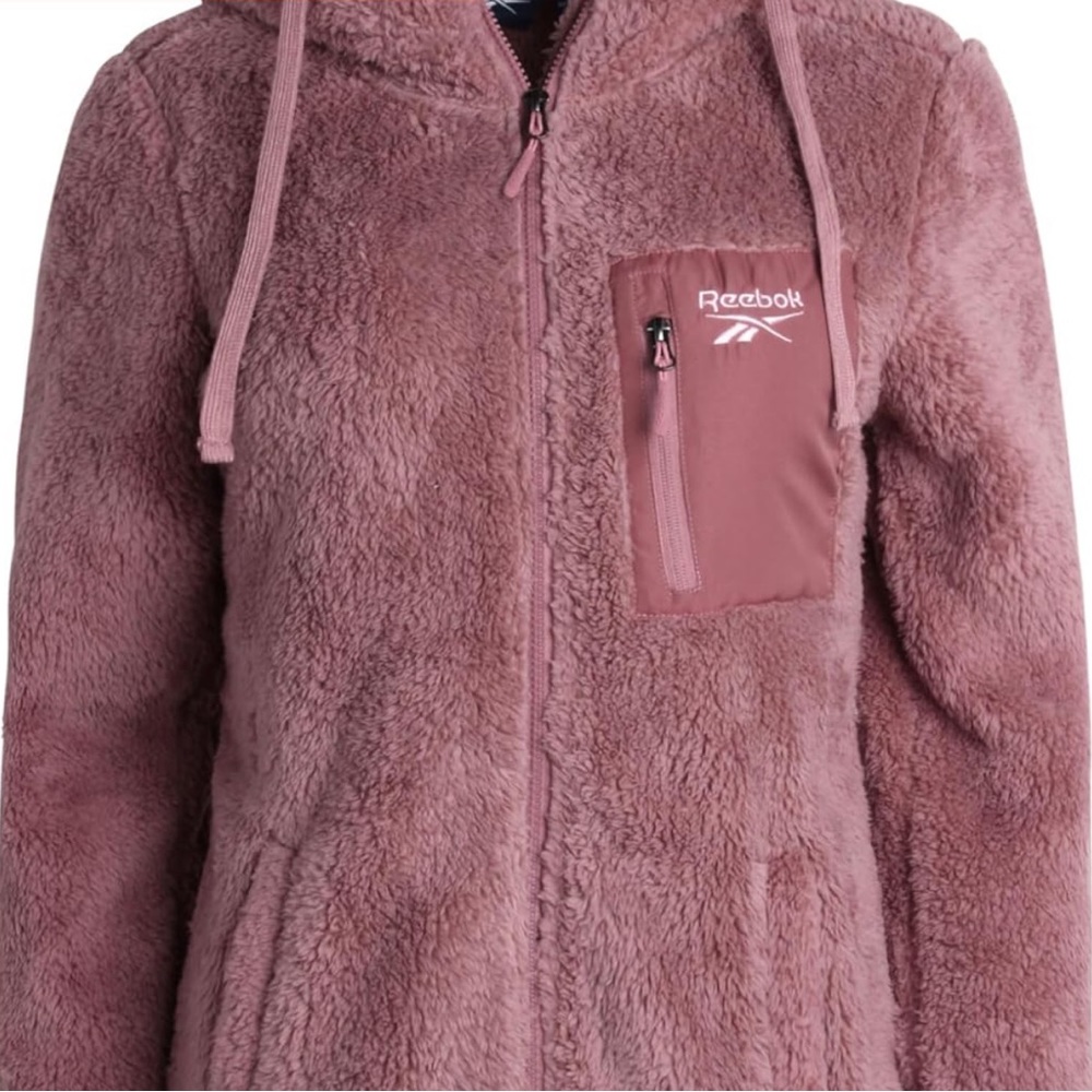 NWT Women’s Pink Reebok Jacket (Size M)